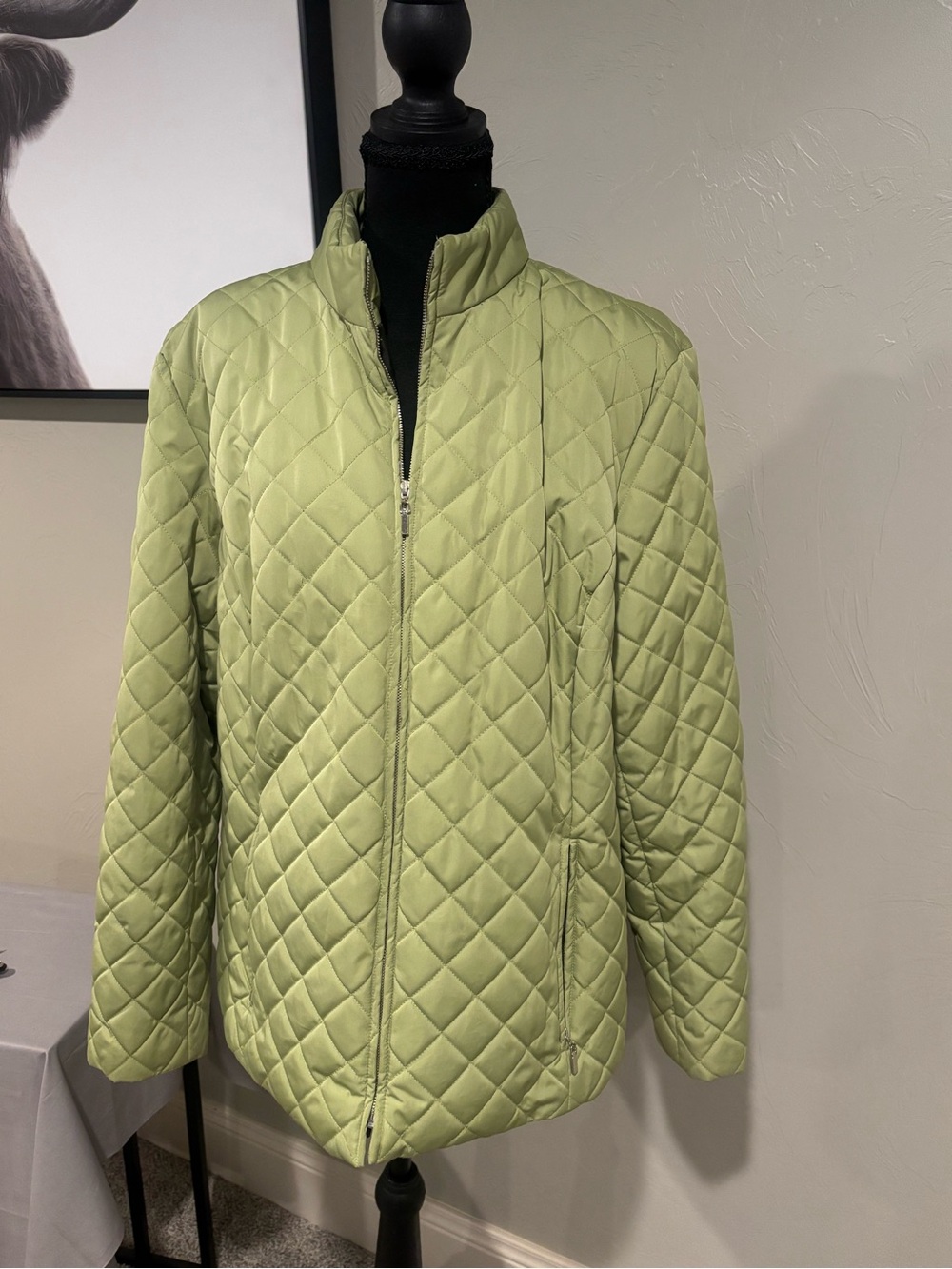 Judith Hart Woman Olive Green Puffer Jacket - 1X